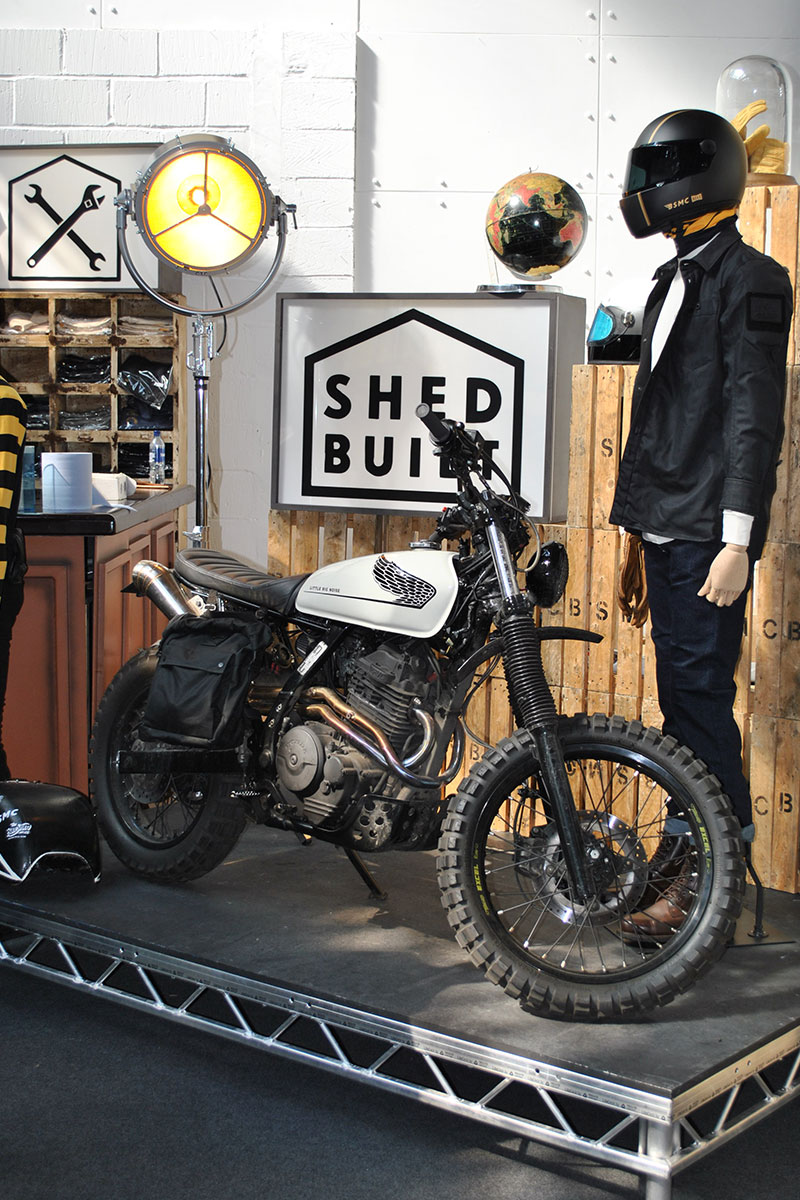 Brat scrambler custom motorcycle