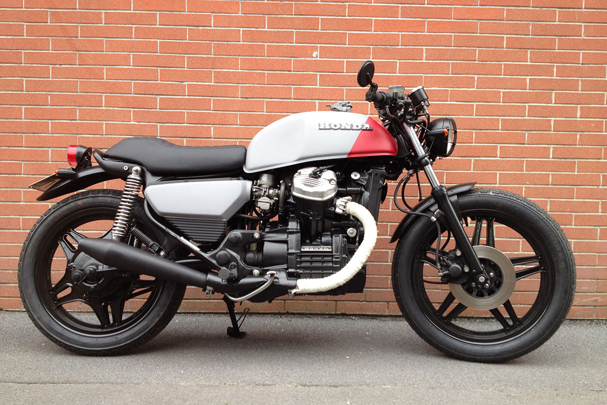 Honda CX500 brat style