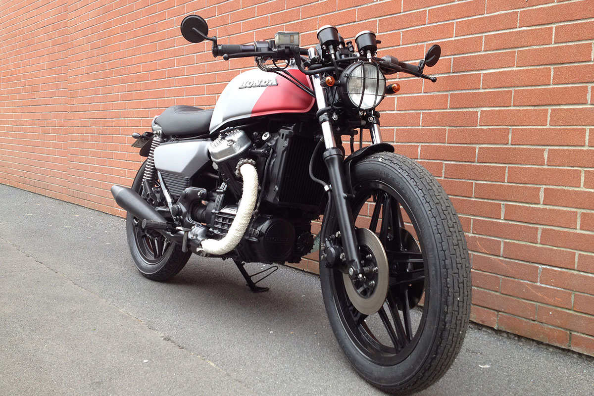 Honda CX500 brat style