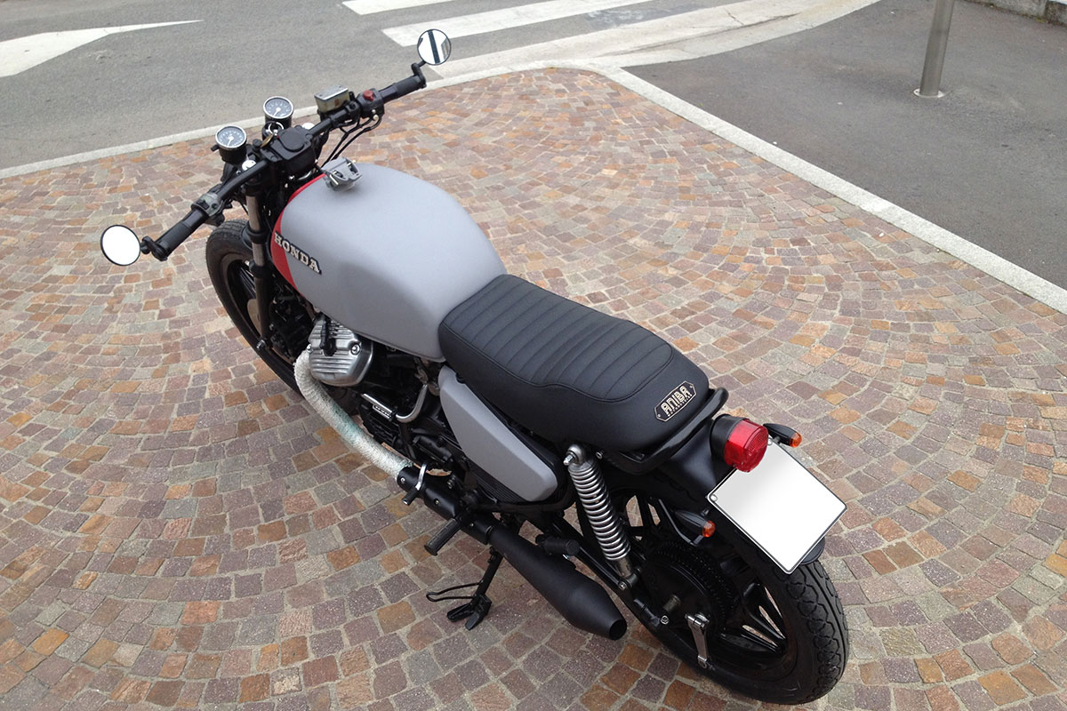Honda CX500 brat style