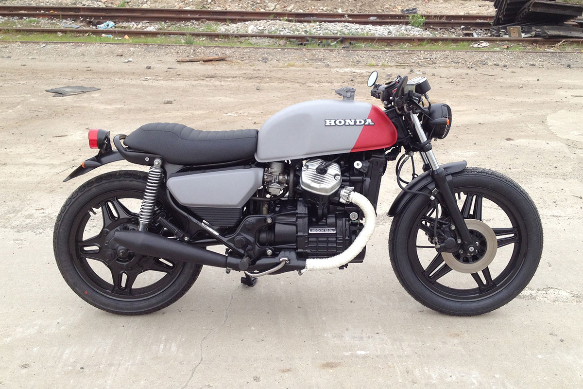 Honda CX500 brat style