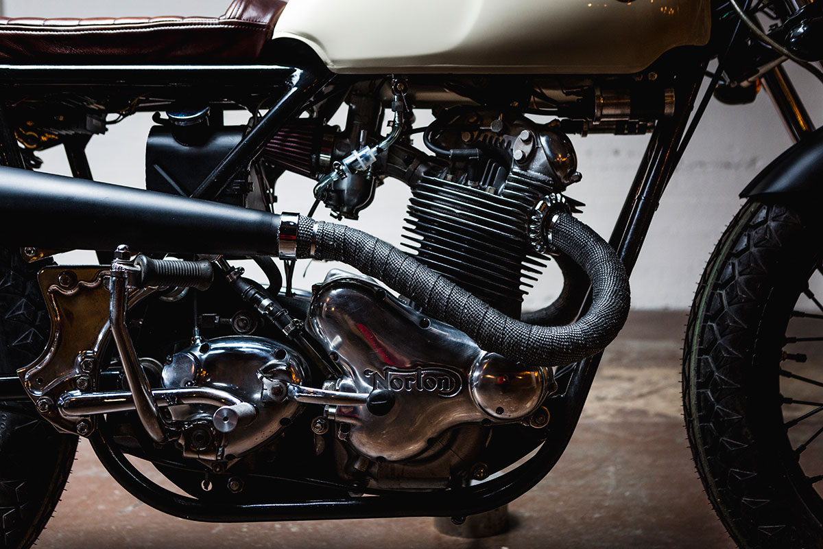 collettori norton commando