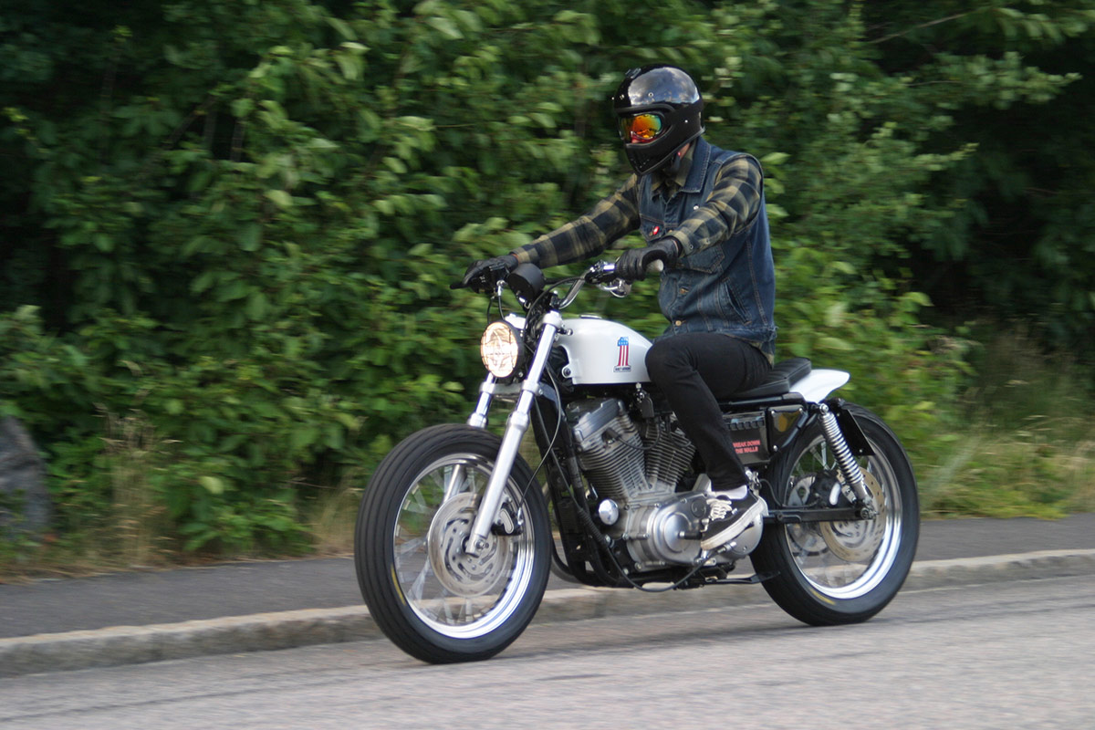 Harley-Davidson Sportster flat tracker biker