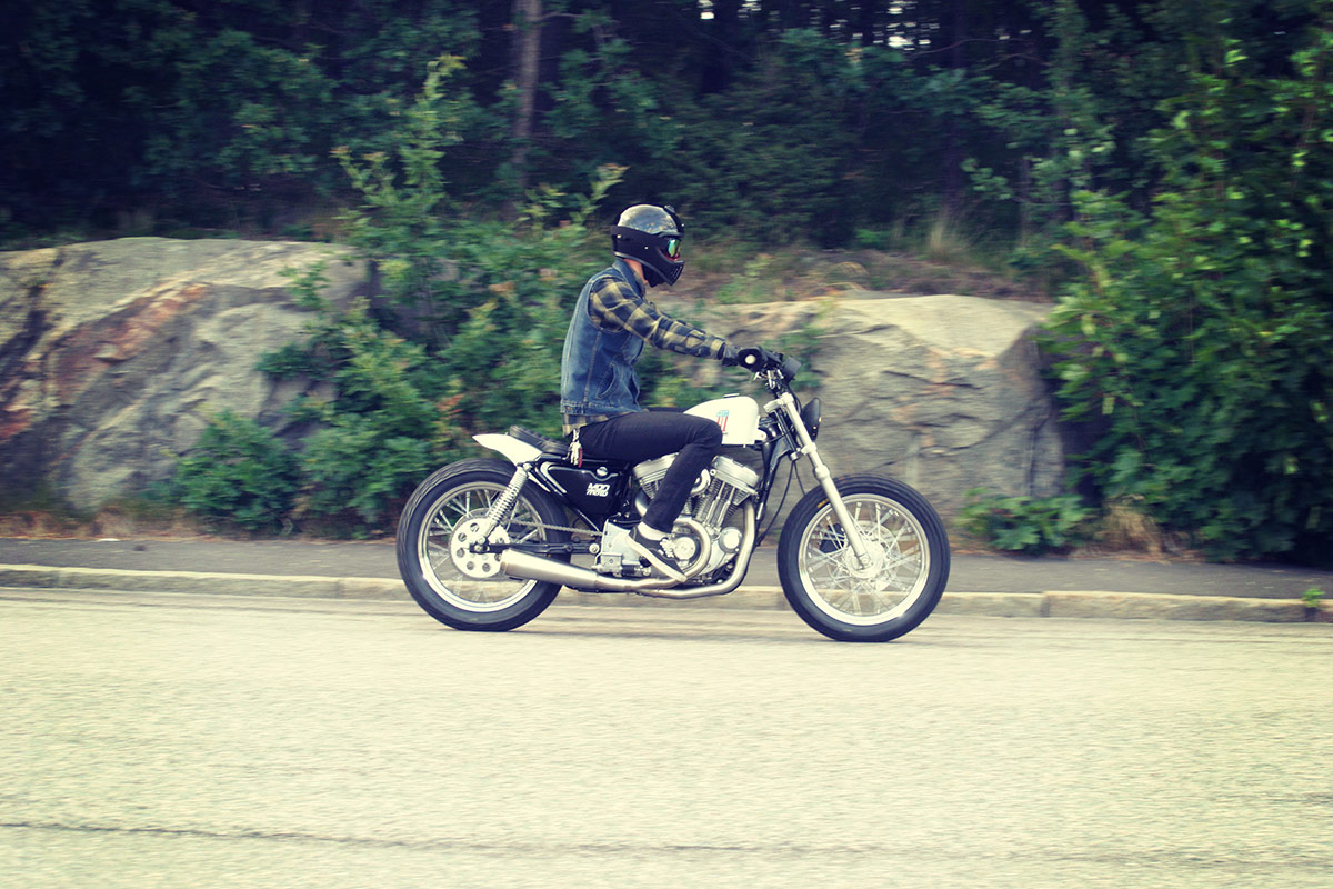 Harley-Davidson Sportster flat tracker biker