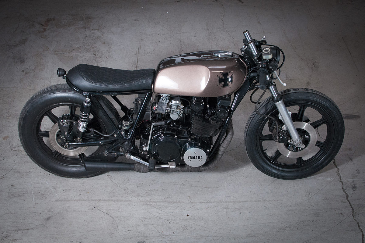 Yamaha XS 750 brat café racer