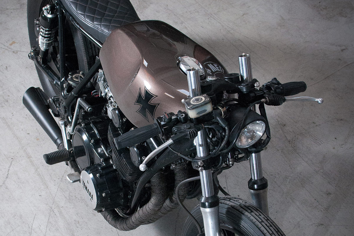 Semimanubri yamaha XS 750 brat café racer