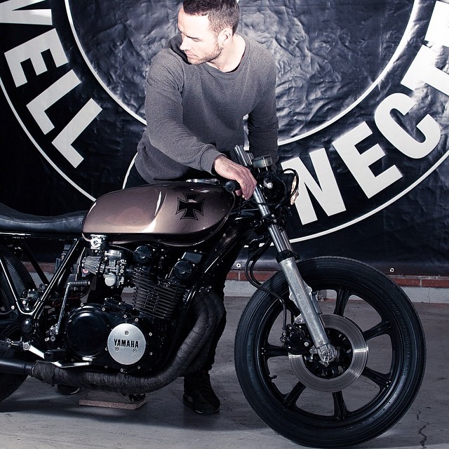 Yamaha XS 750 brat café racer Yamaha XS 750 brat café racer
