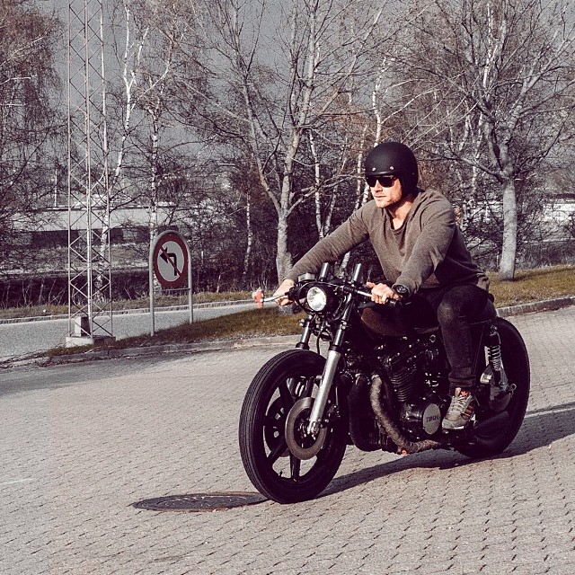 Yamaha XS 750 brat café racer Yamaha XS 750 brat café racer