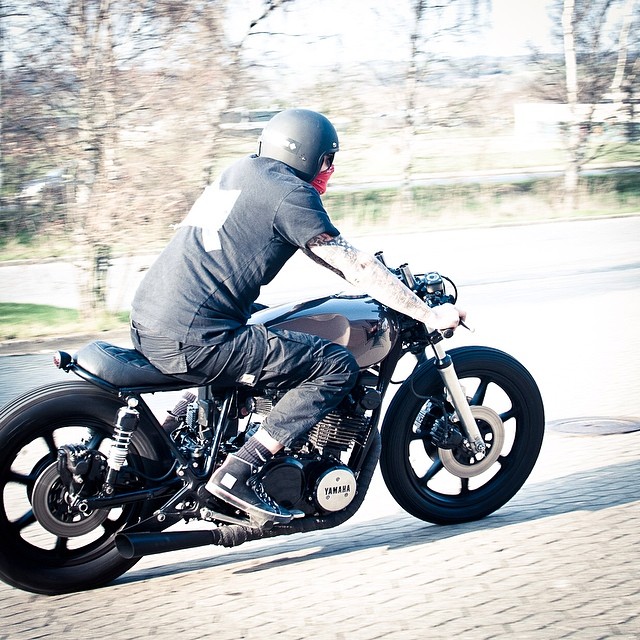 Yamaha XS 750 brat café racer Yamaha XS 750 brat café racer