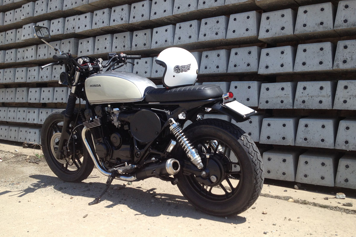 telaio accorciato Honda CB650 Nighthawk bbrat stylerat