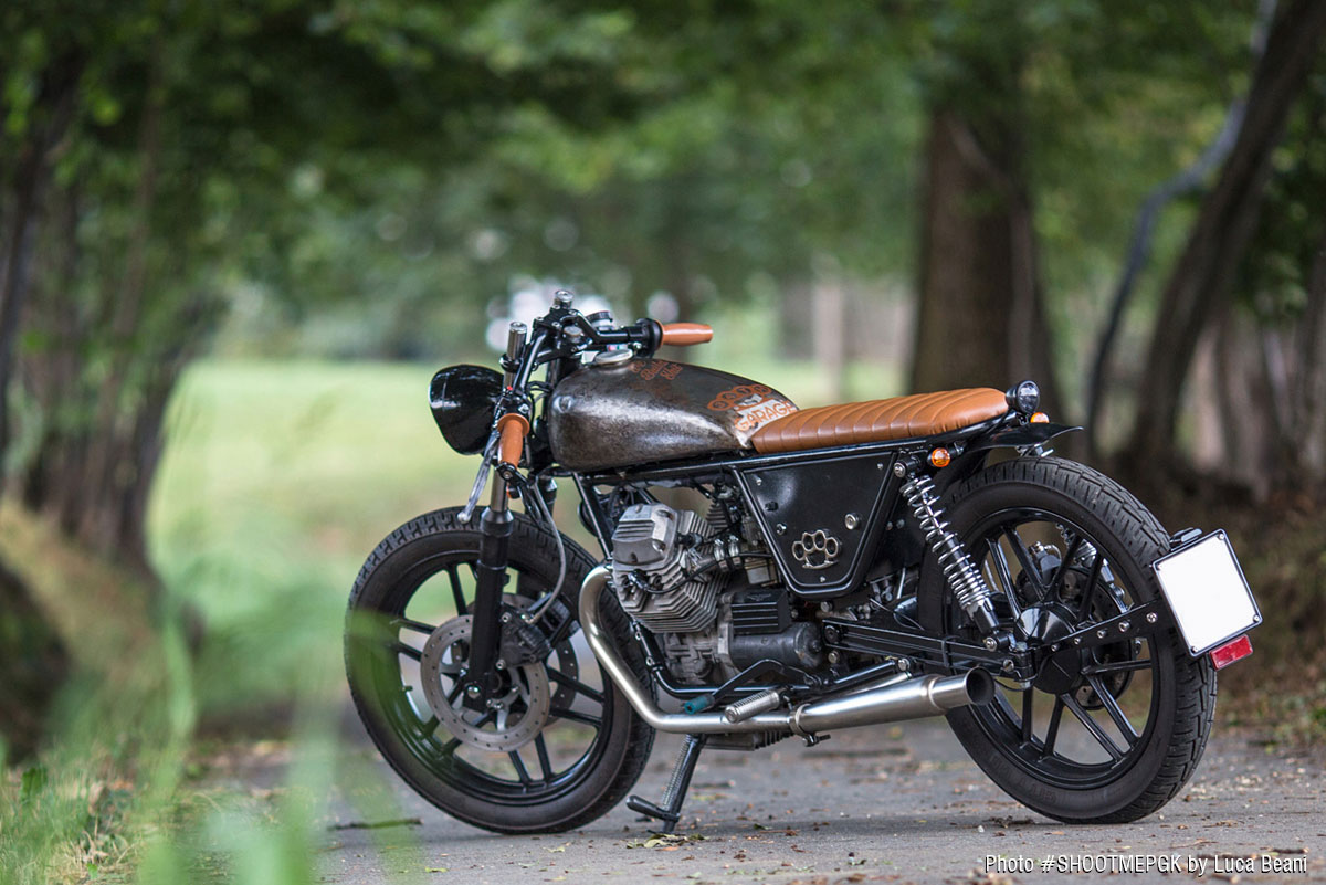 Moto Guzzi V35 brat café racer