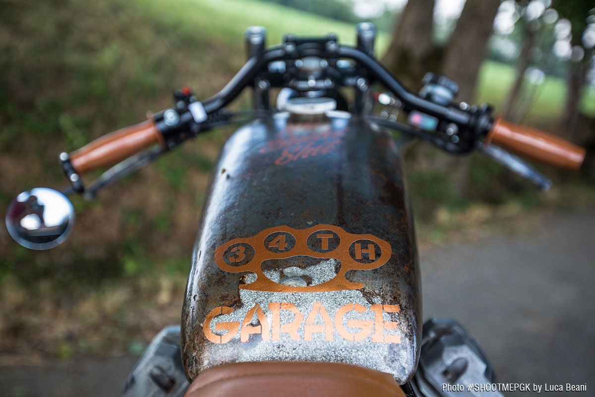 Moto Guzzi manubrio café racer