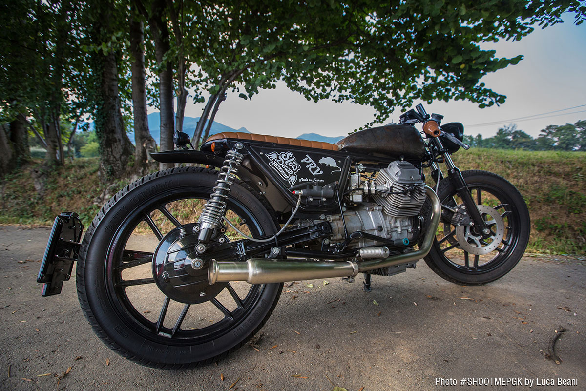 Moto Guzzi brat café racer