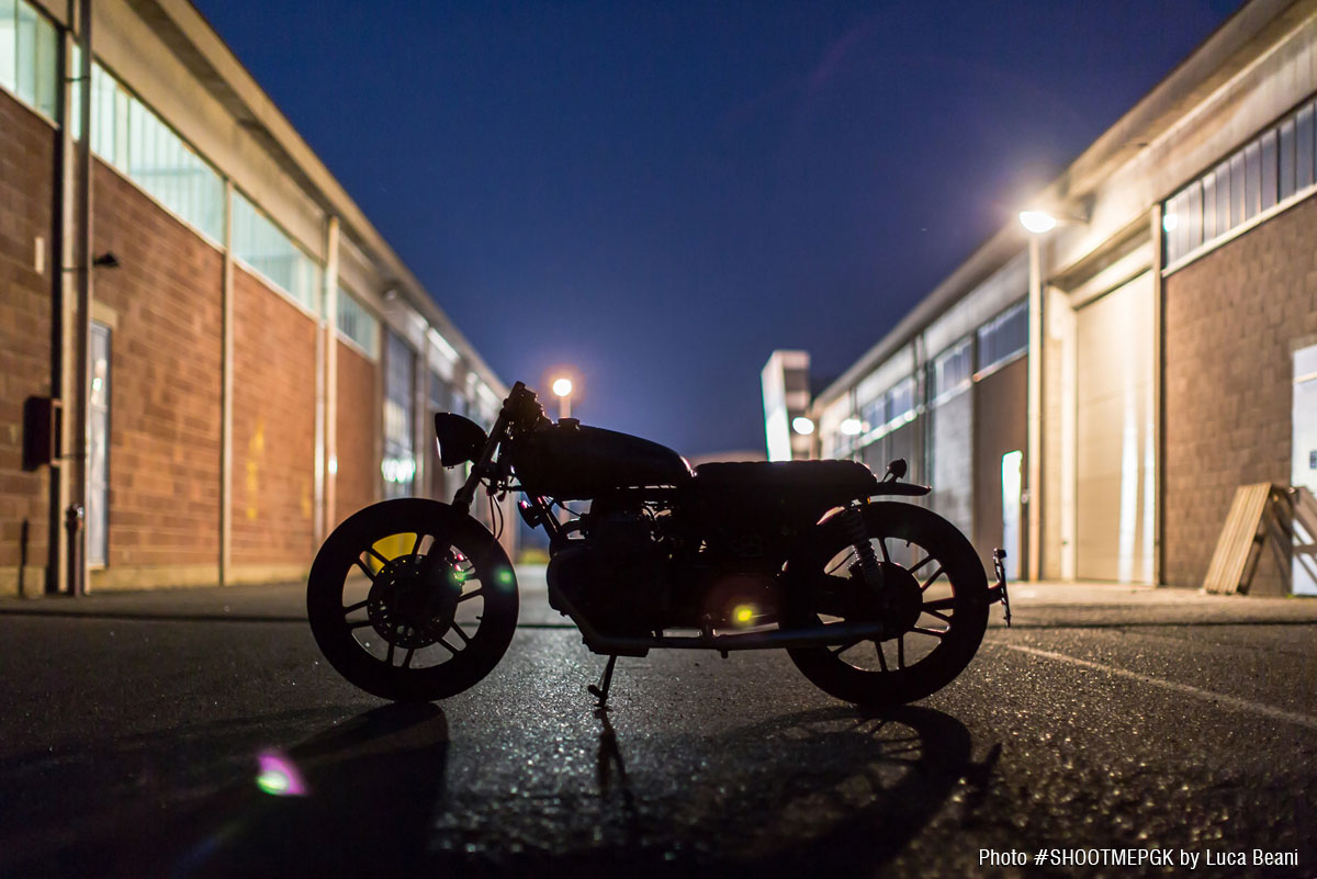 Moto Guzzi brat café racer