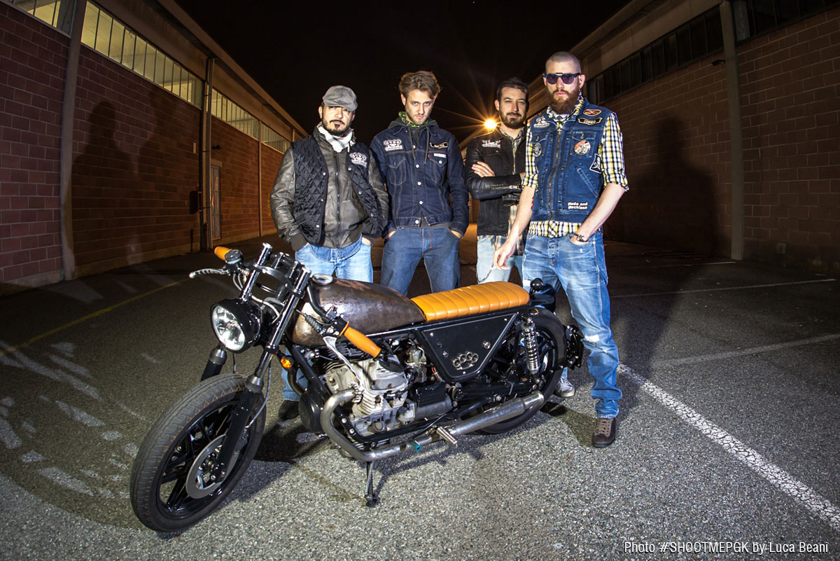 Moto Guzzi brat café racer