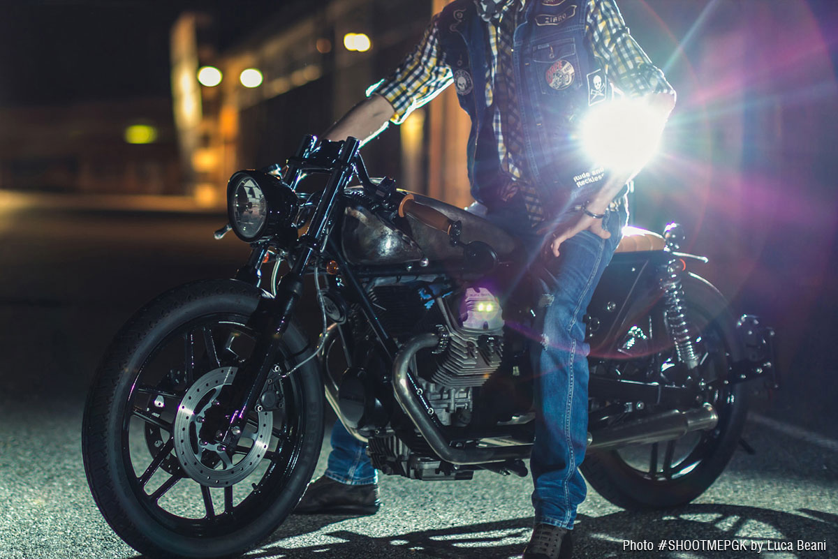 Moto Guzzi brat café racer