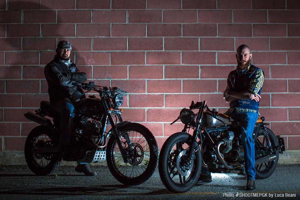Moto Guzzi brat café racer