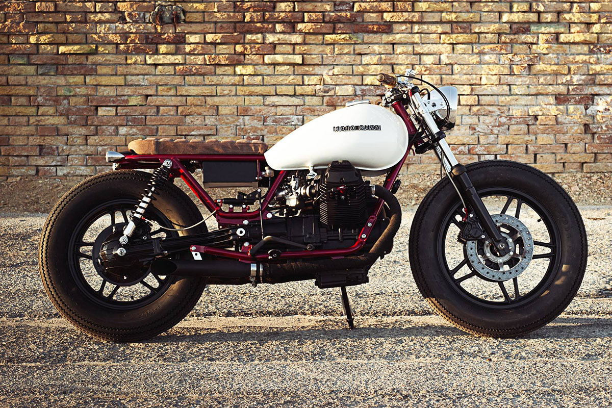 Moto Guzzi V65 brat style