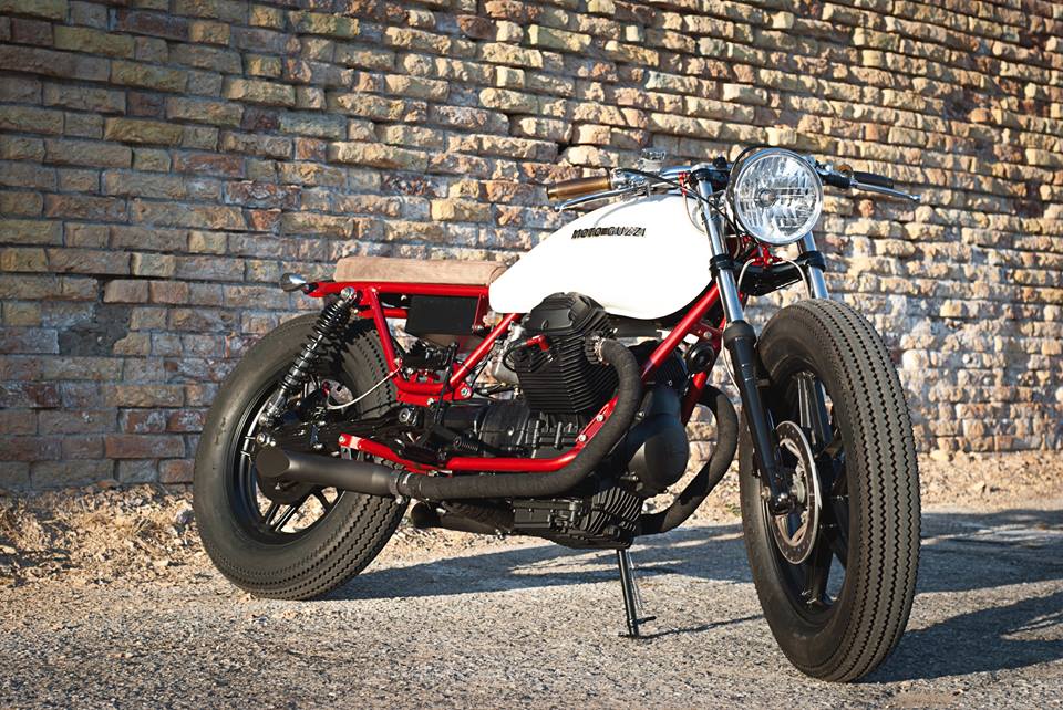 Moto Guzzi V65 brat style
