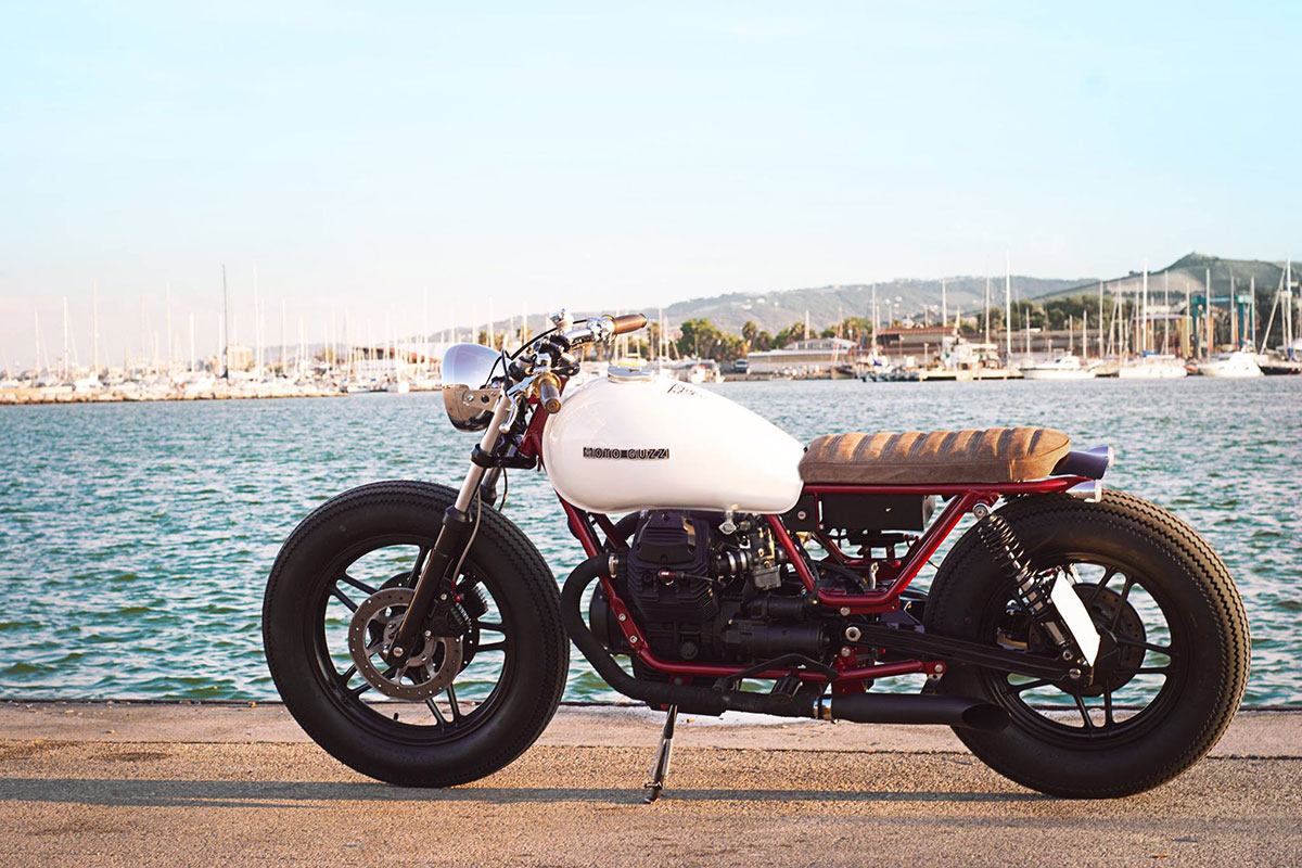 Moto Guzzi V65 brat style