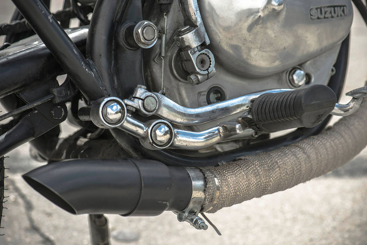 Scarico Suzuki GN400
