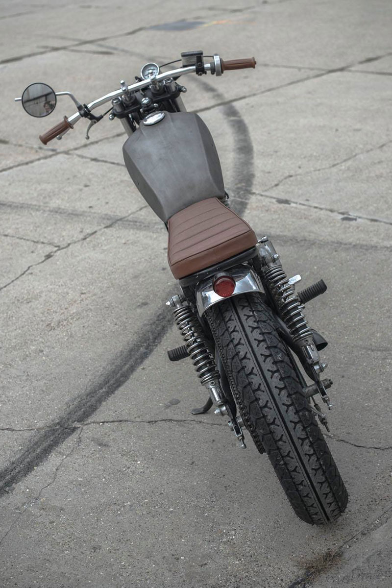 GN400 brat bobber