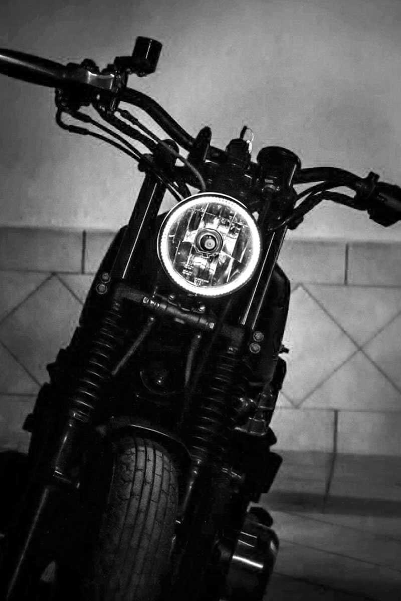 kawasaki Z550 modern-vintage