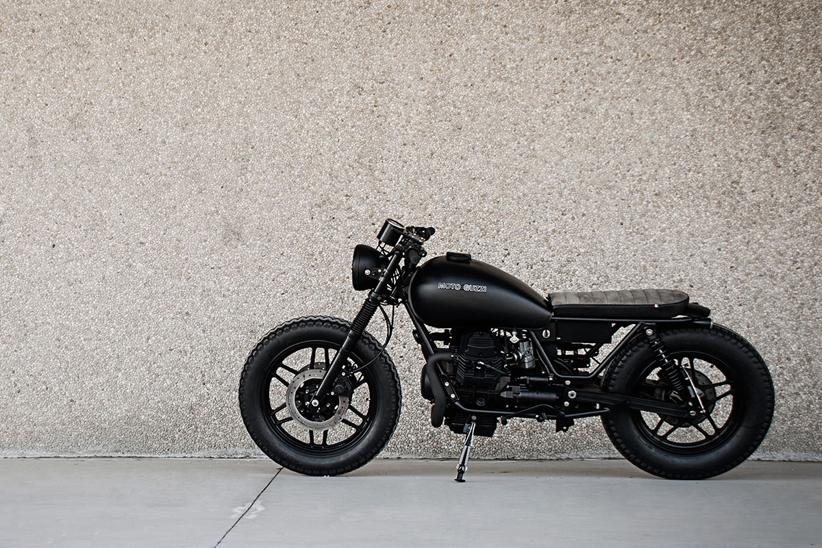 Moto Guzzi brat style