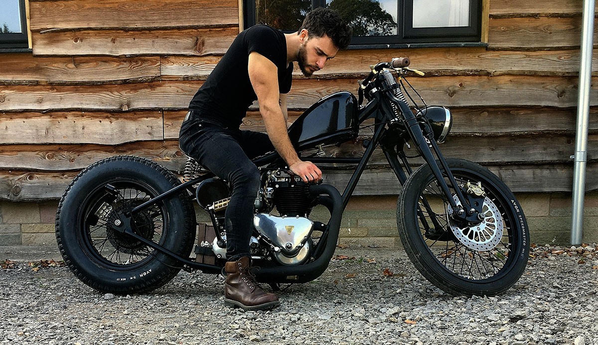 Triumph thunderbird 650 bobber