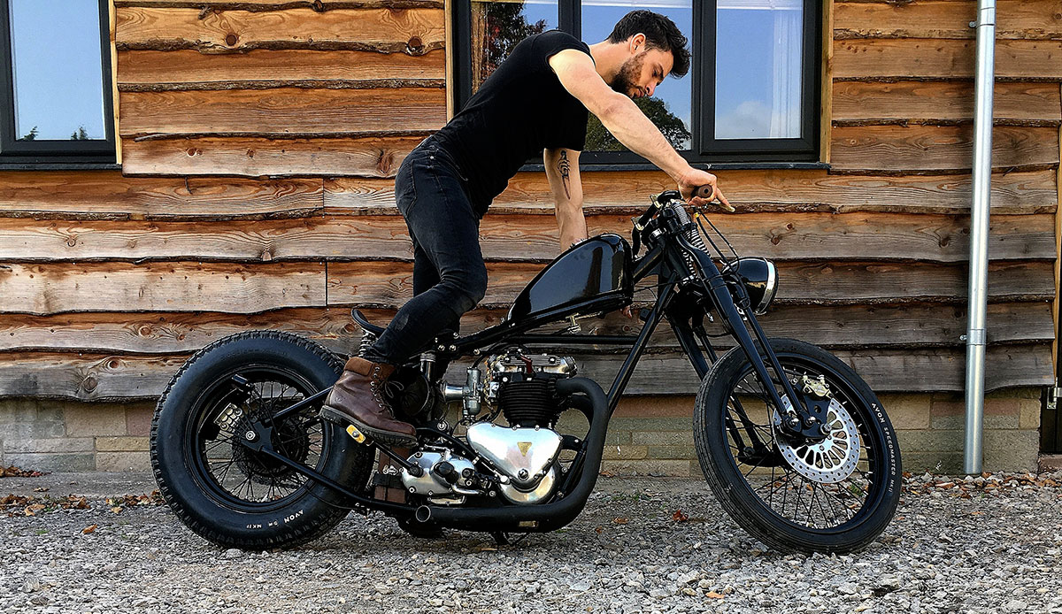 Triumph thunderbird 650 bobber