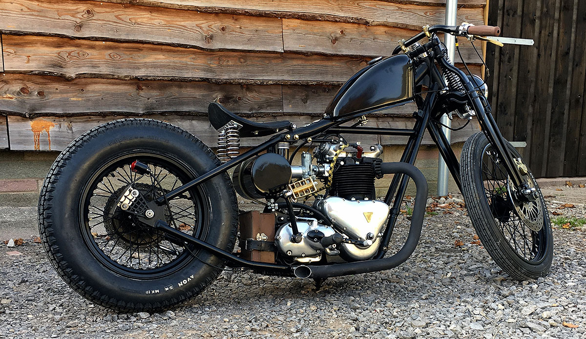 Triumph thunderbird 650 bobber