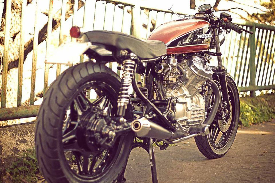 Honda CX500 brat café racer
