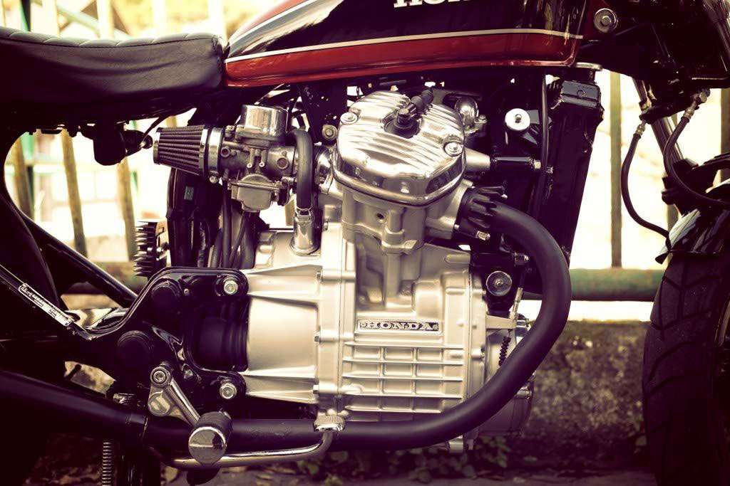 Honda CX500 brat café racer