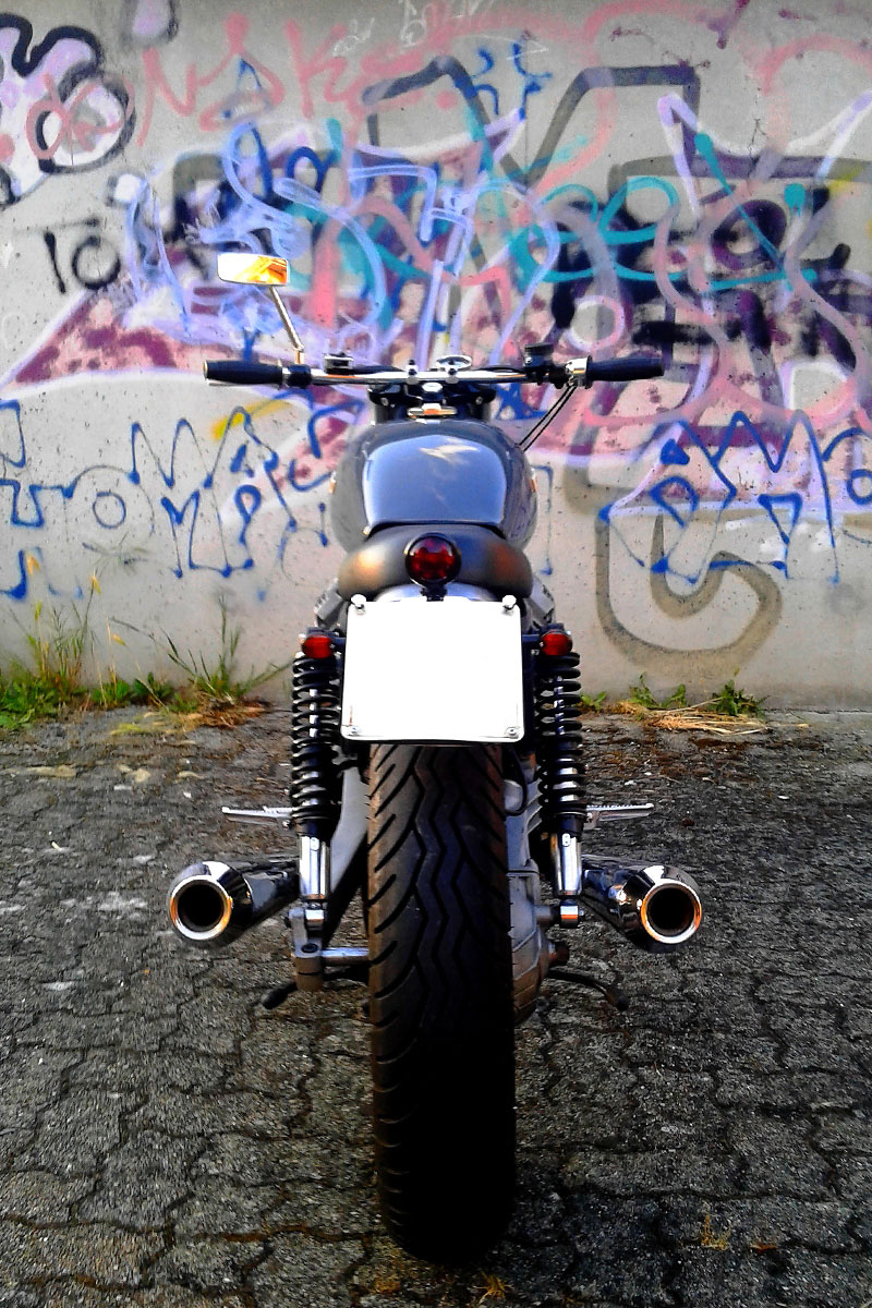 Moto Guzzi V35 brat style Moto Guzzi V35 brat style