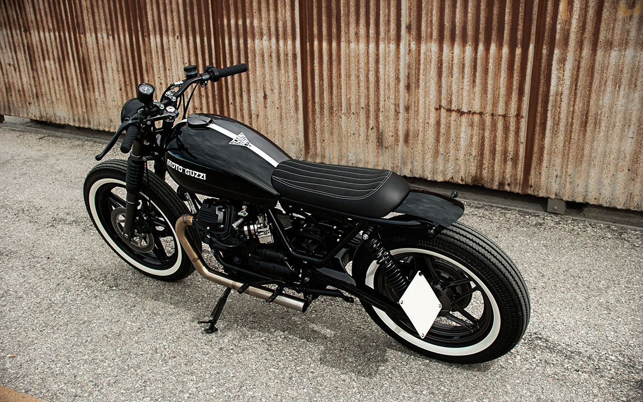 Moto Guzzi V35 brat style