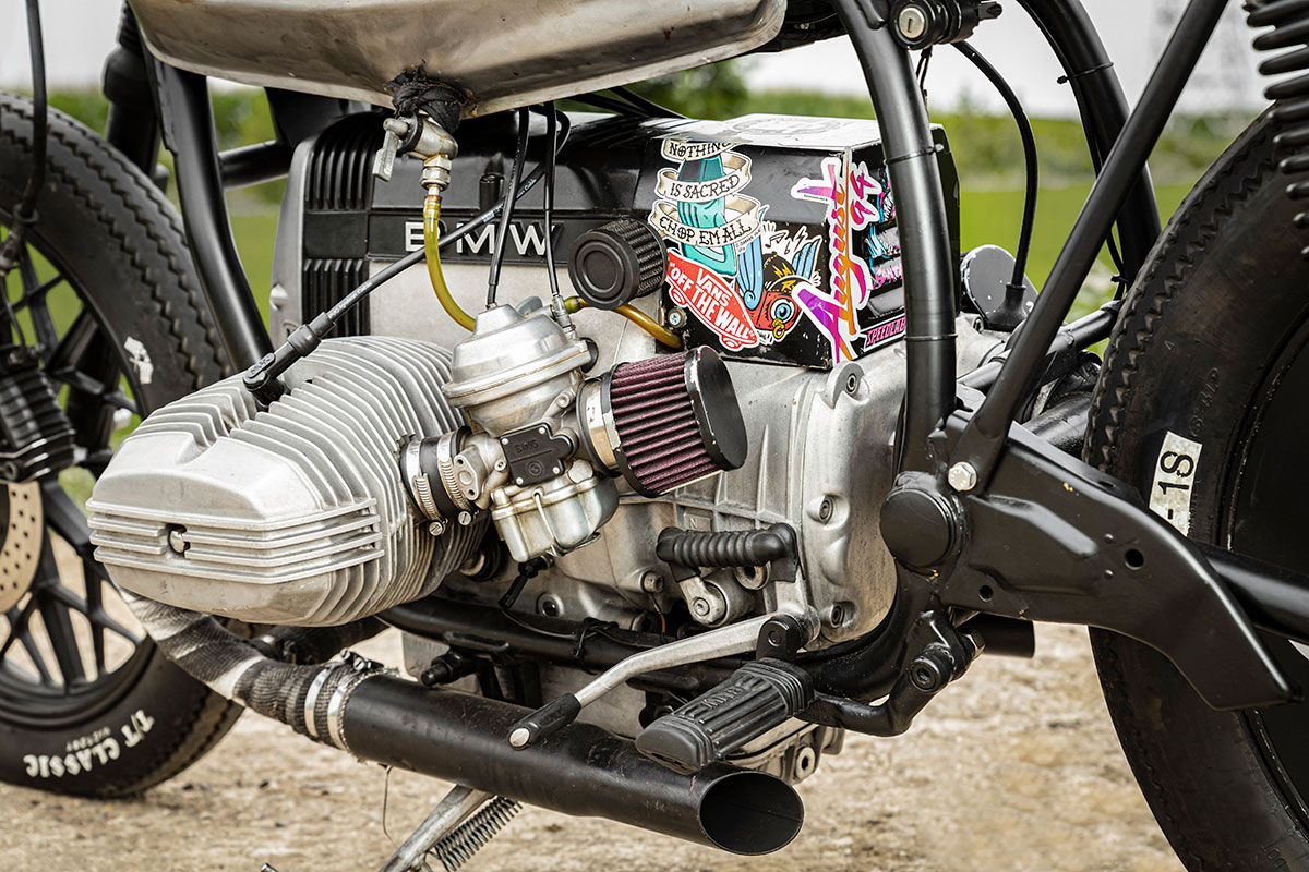 Scarichi slash cut brat café racer