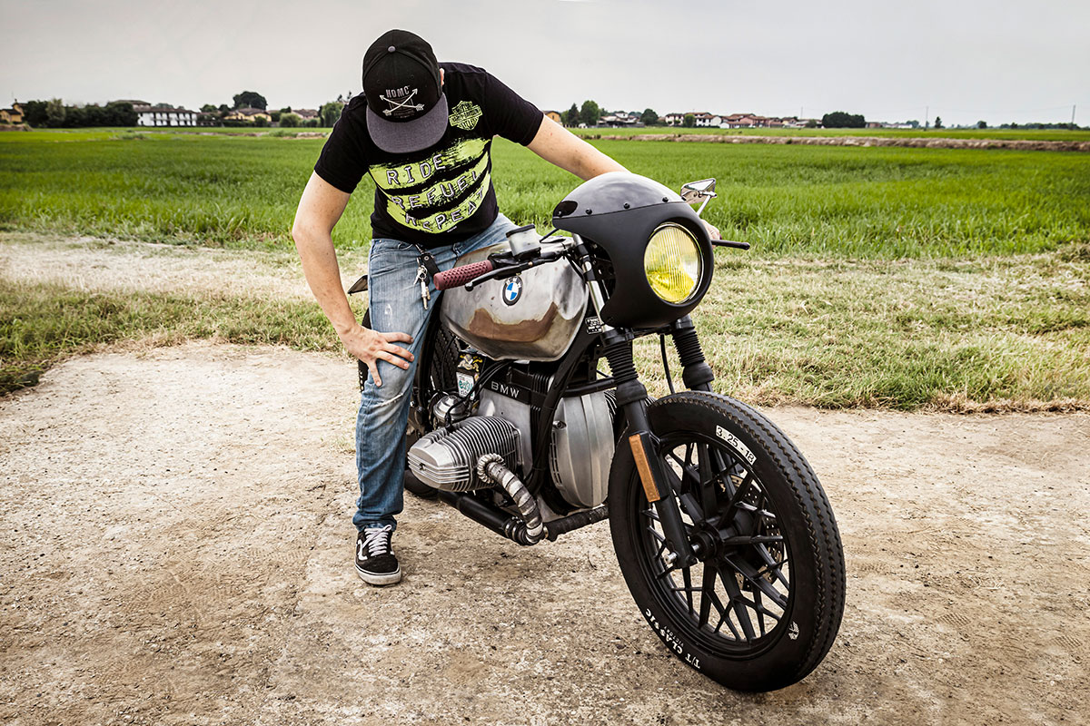 BMW R 45 brat café racer
