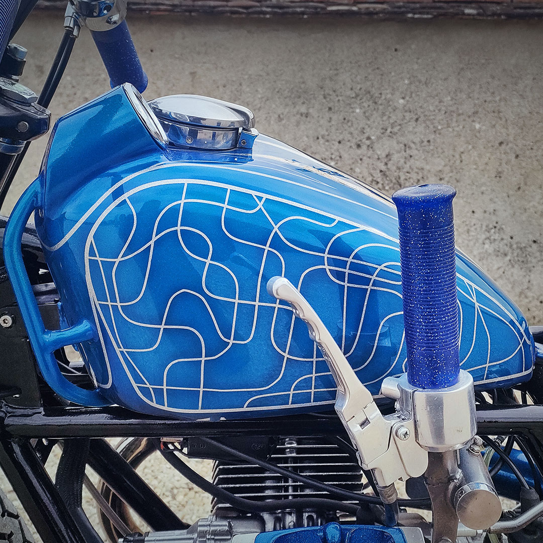 Hand clutch suicide shifter Hand clutch suicide shifter
