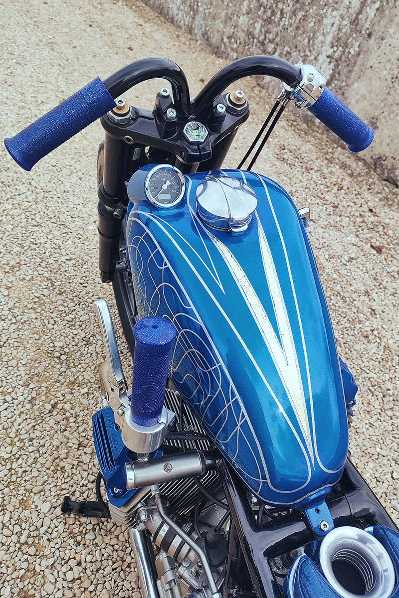 Serbatoio Harley-Davidson Sportster con tachimetro MMB Serbatoio Harley-Davidson Sportster con tachimetro MMB