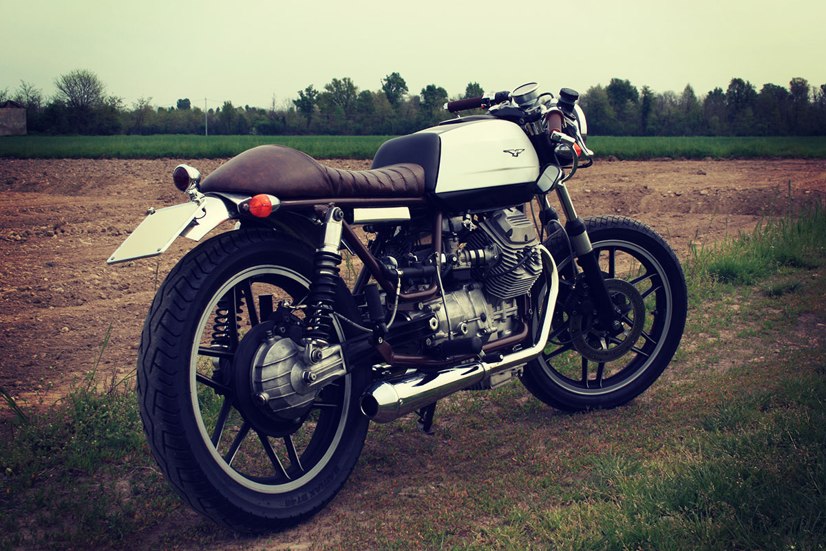 Moto Guzzi V35 brat café racer