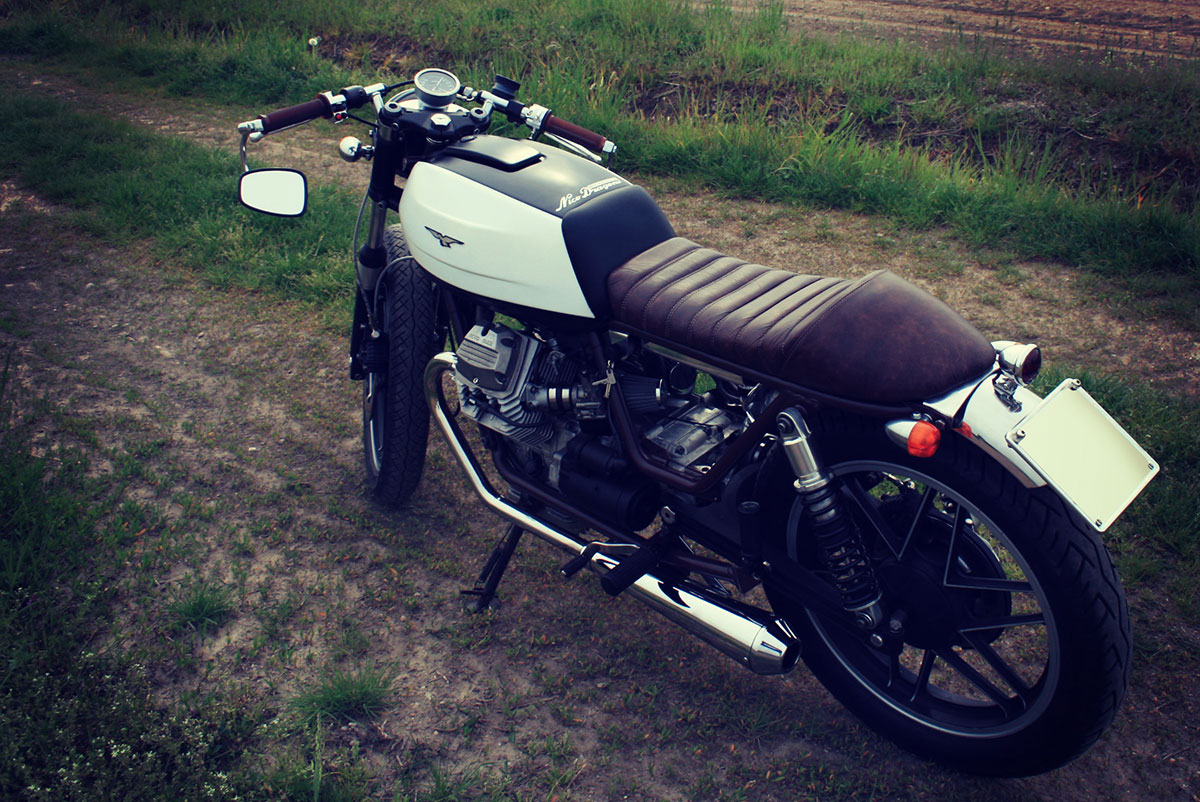 Moto Guzzi V35 brat café racer