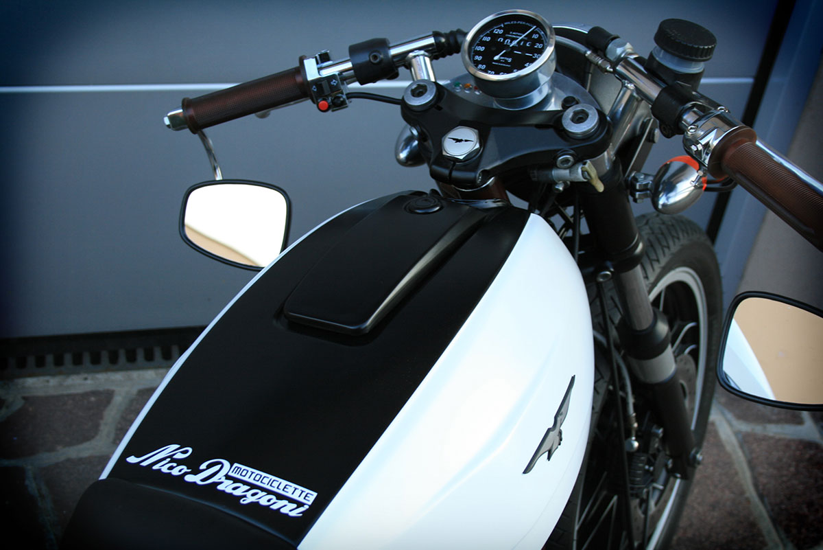 Moto Guzzi V35 brat café racer