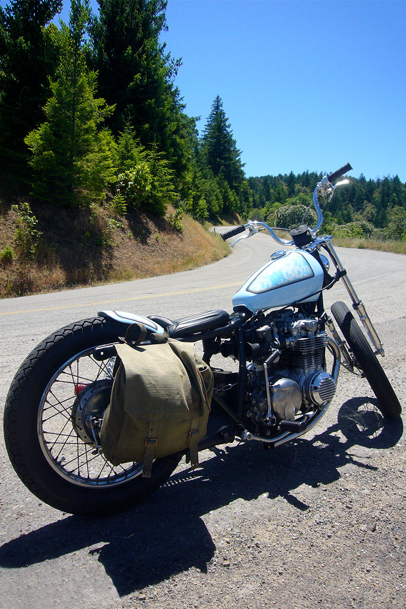 Borsa laterale Honda bobber