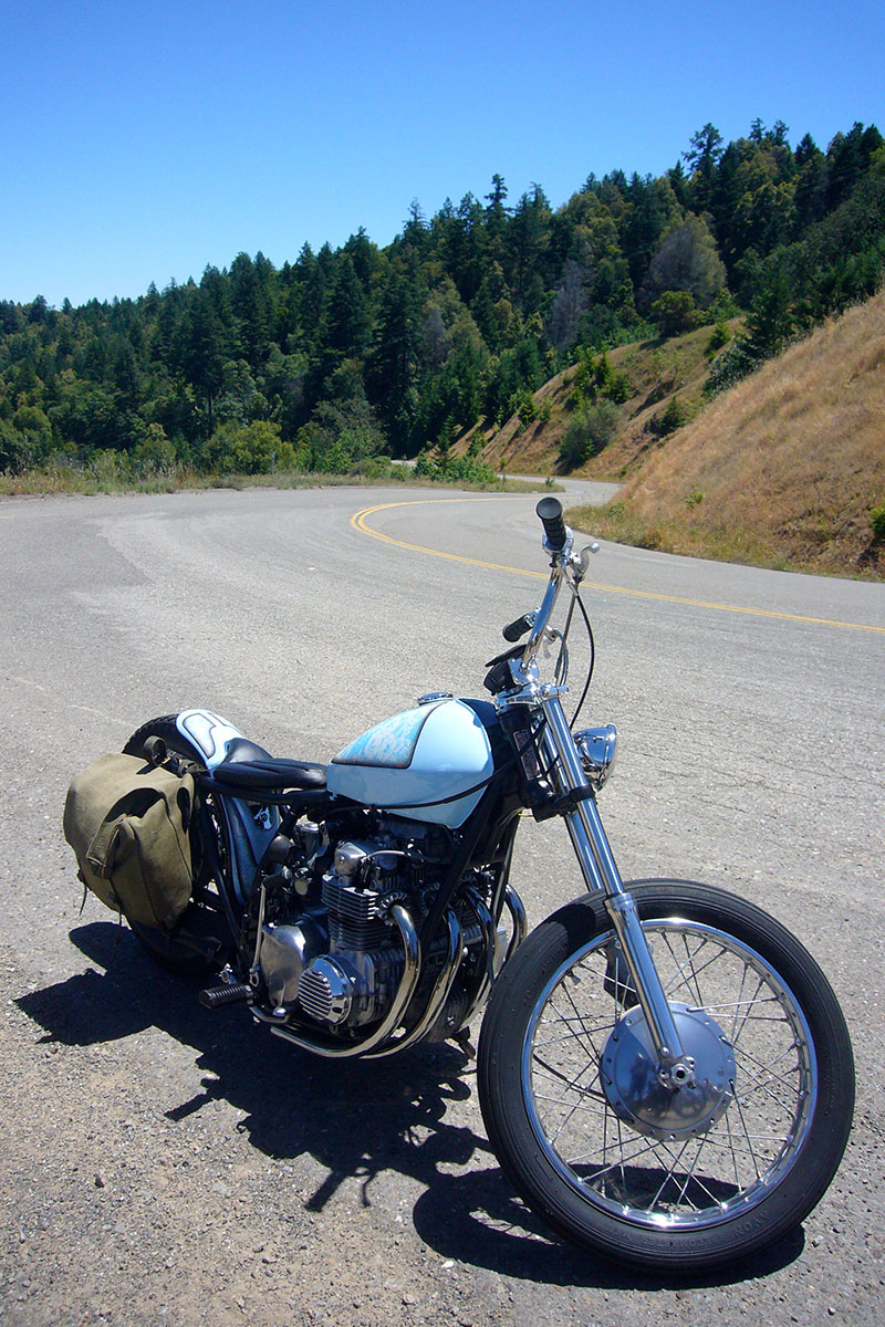 Borsa laterale Honda bobber