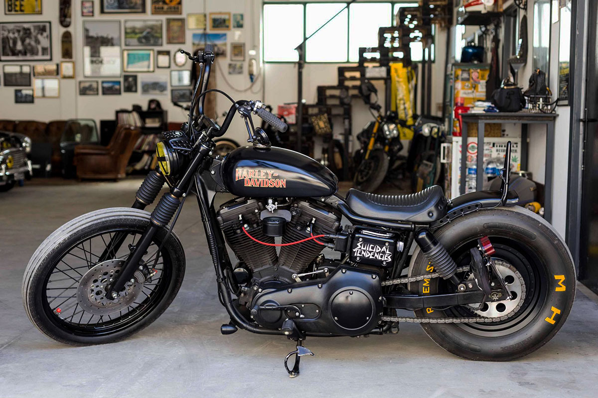 Harley-Davidson Dyna 1340 drag bobber