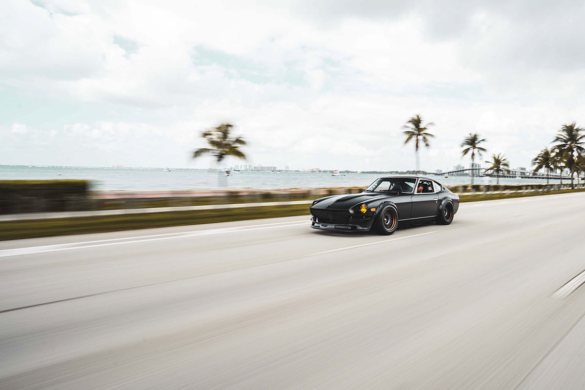 Datsun Z sulle strade di Miami
