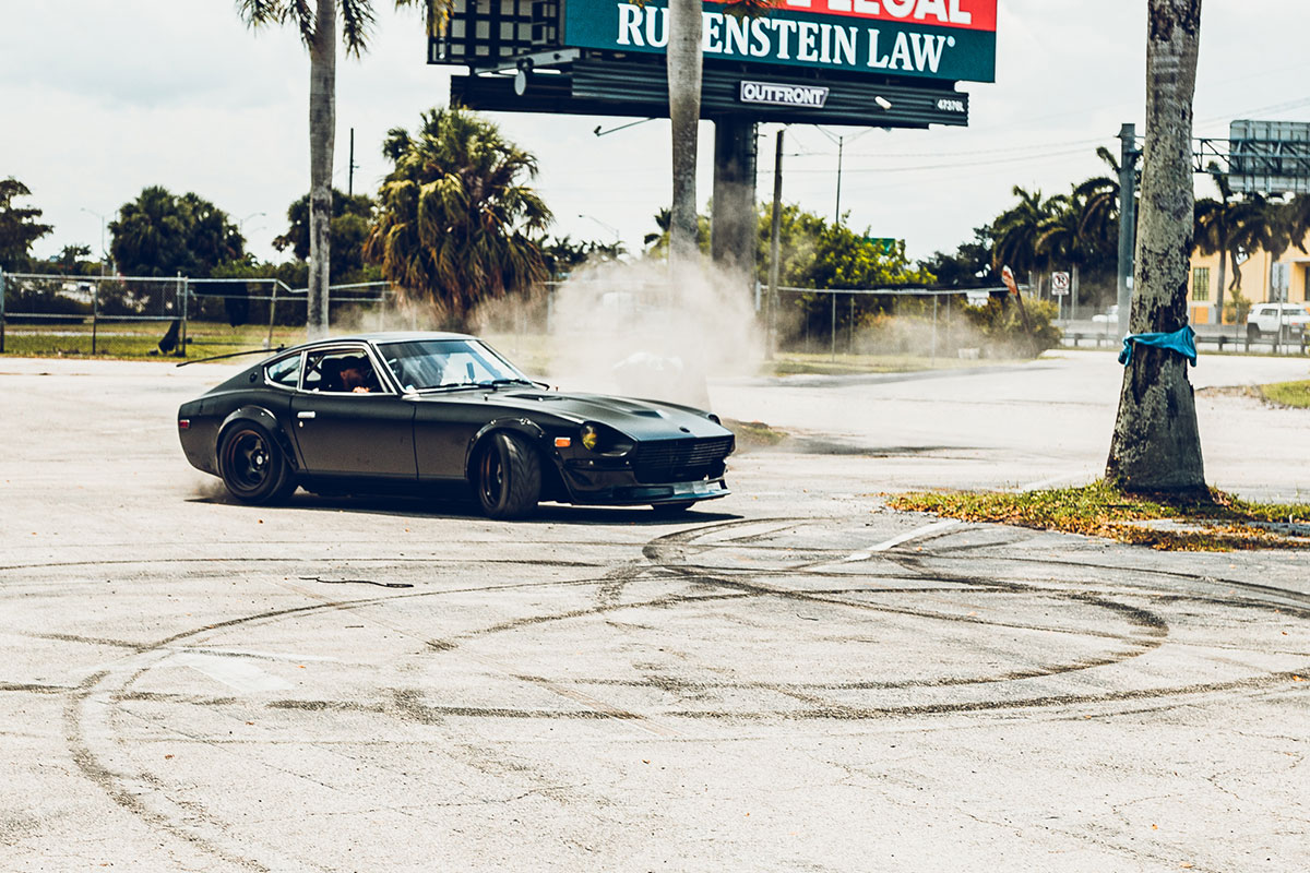 Selvaggia Datsun Z a Miami