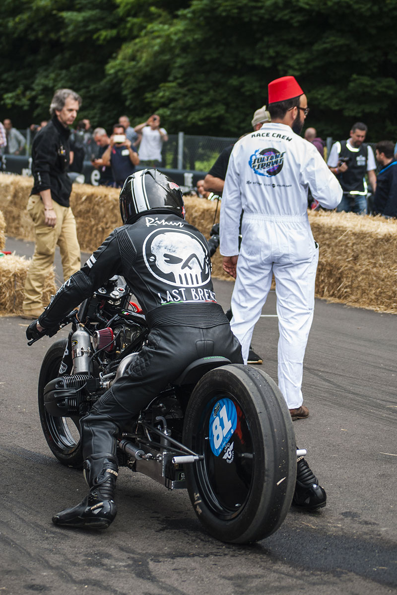 Sultans of Sprint Race The Reunion Monza Last Breyt drag sprint race BMW R 850 R drad bike Last Breyt