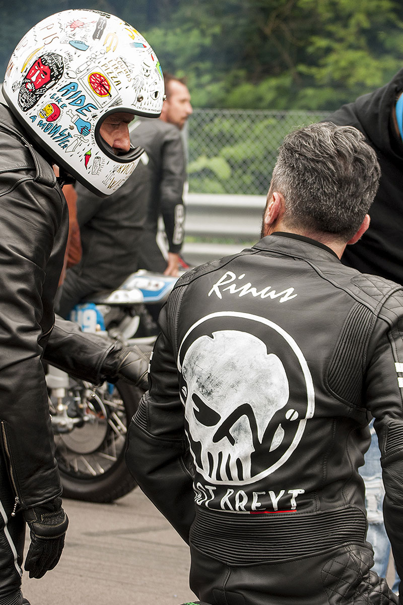 Last Breyt biker The Reunion Monza BMW R 850 R drad bike Last Breyt