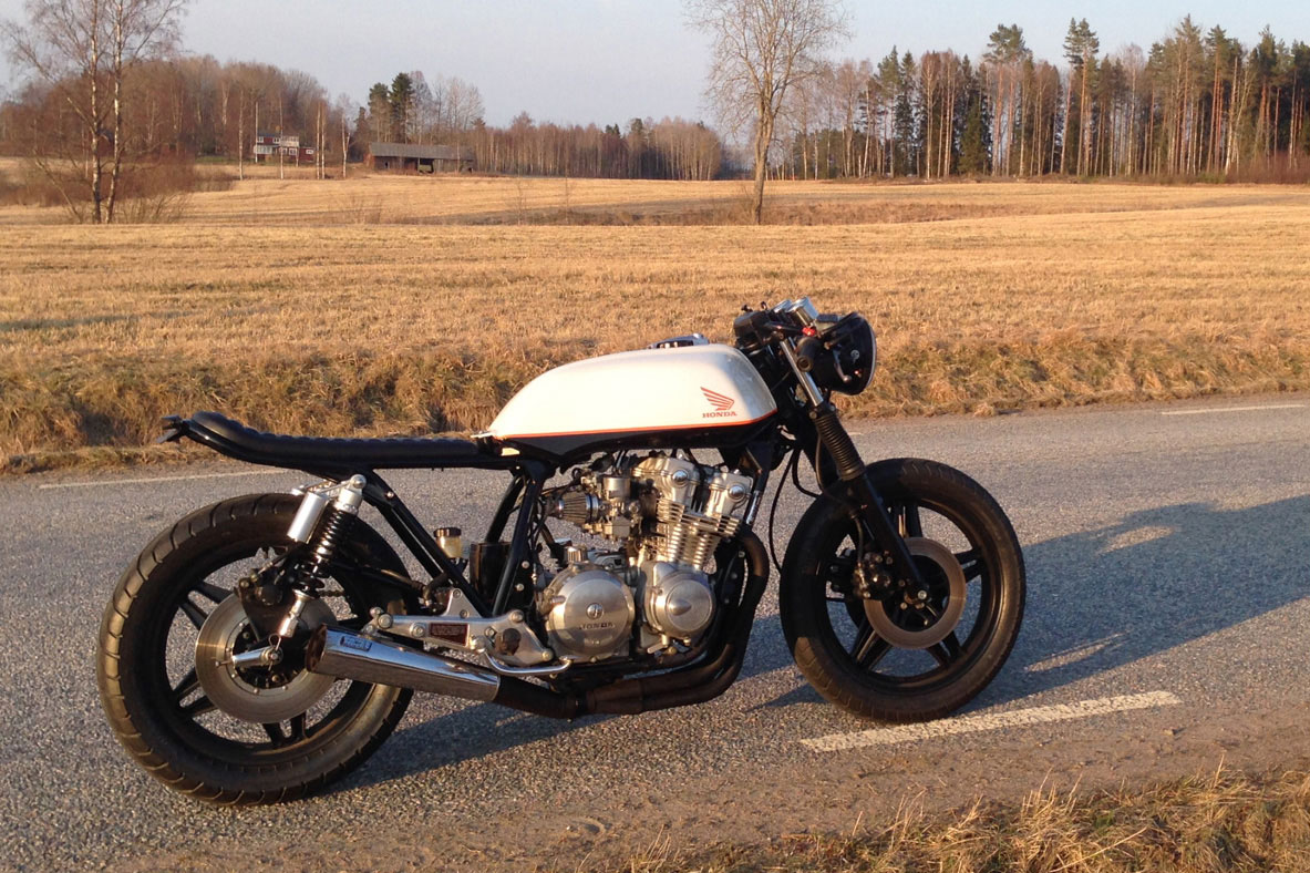 Honda CB 750 F #bratcafe
